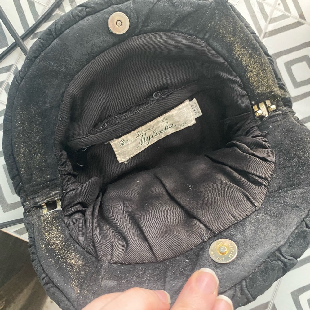 Designer | Vintage Mylinka Black Purse - Picture 8 of 8